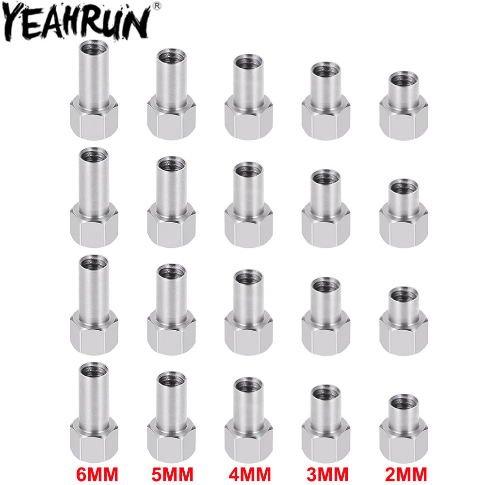 Wheel Hex Adapter - YEAHRUN 4 шт. шестигранные колесные гайки,