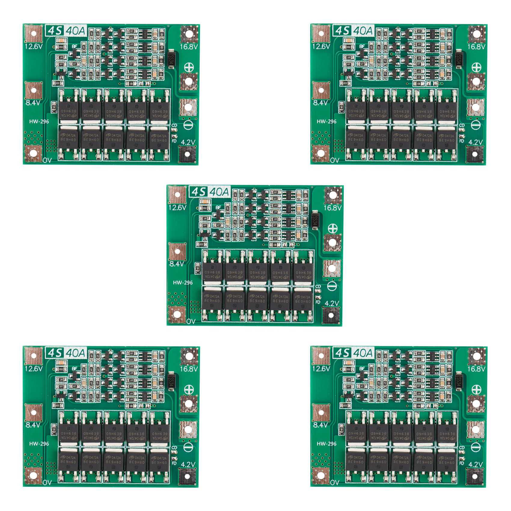 Lipo Battery 4S - ABZZ-5X 4S 40A Li-литиевая батарея 18650,