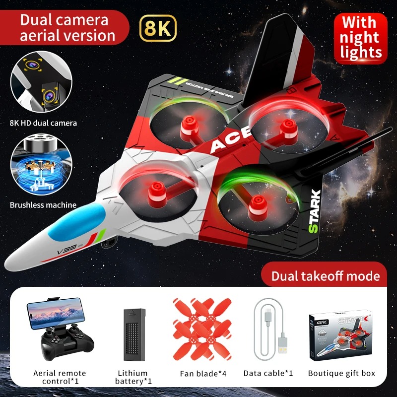 Rc Hobby Jet Plane - Самолет радиоуправляемый с дистанционным управлением, 2,4