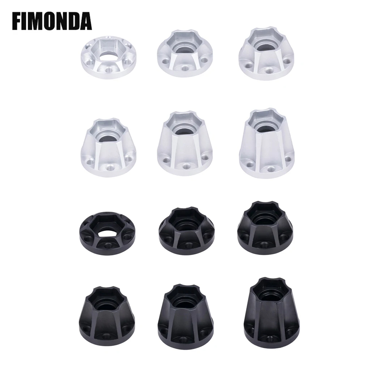 Wheel Hex Adapter - Алюминиевые шестигранные ступицы колес 6/9/12/15/18/21 мм