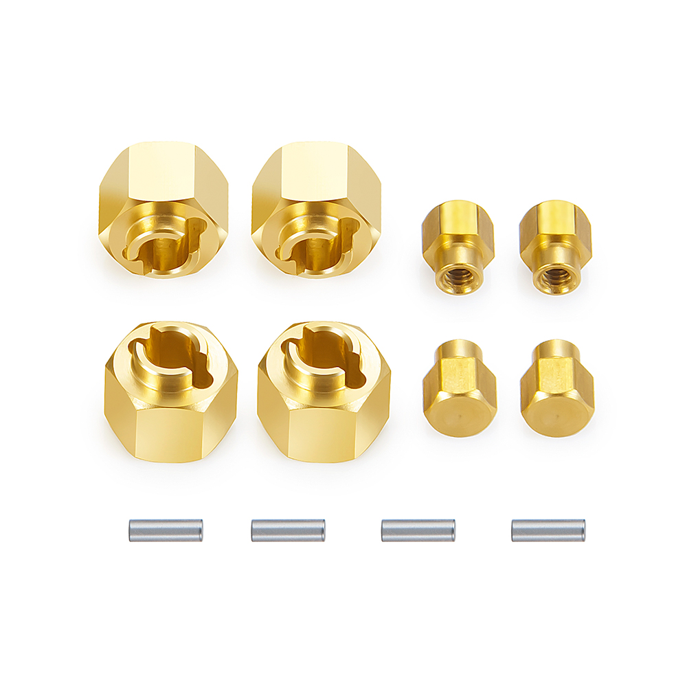 AXSPEED 4 шт латунный шестигра – обзор и цена Wheel Hex Adapter