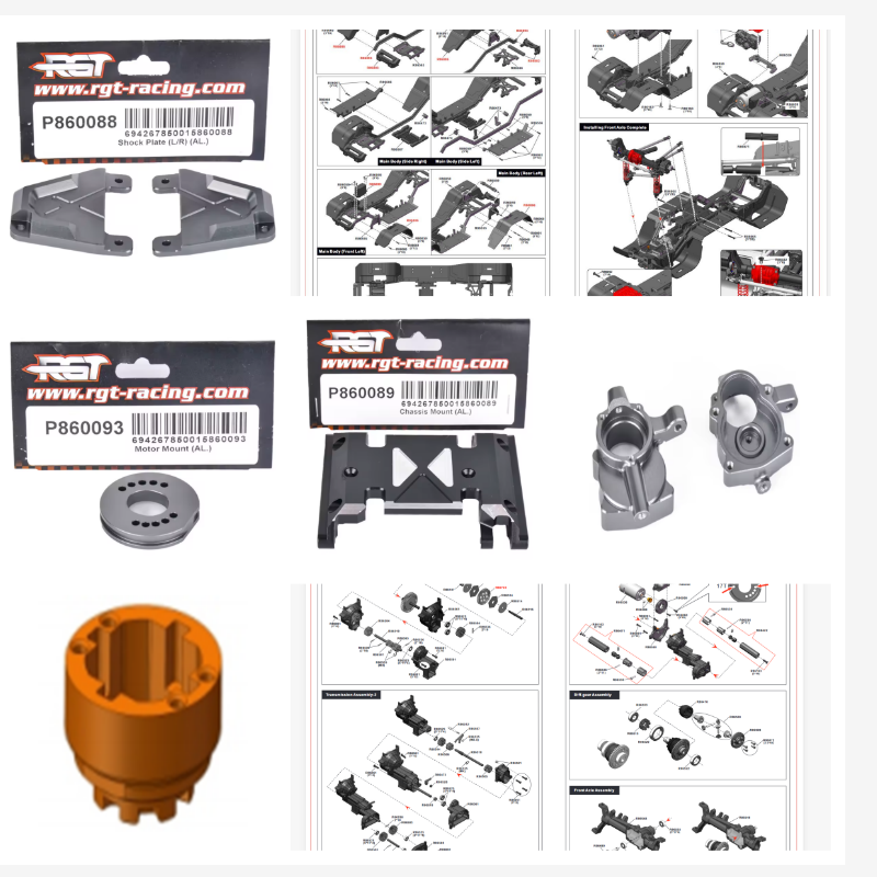 Запасные части RGT P860086 P86 – обзор и цена Rc Hobby Grade Crawler