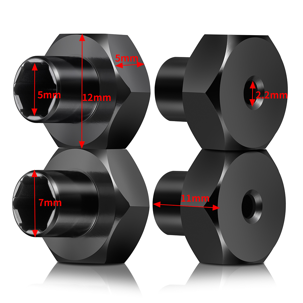 AXSPEED 4 шт. алюминиевые адап – обзор и цена Wheel Hex Adapter